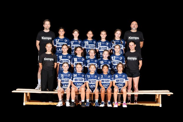 Mannschaftsbild weibl. D-Jugend